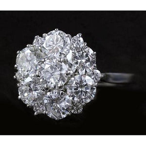 Diamond Engagement Ring Antique Style Women Jewelry Engagement Ring