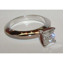 Diamond Solitaire Engagement Ring 0.75 Ct. Jewelry White Gold