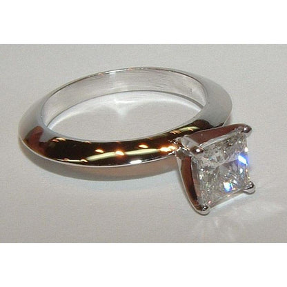 Diamond Ring White Gold Solitaire Ring