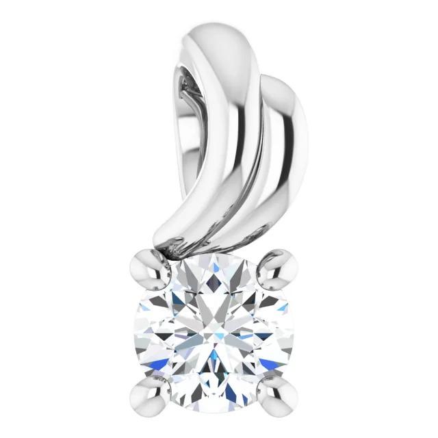 Diamond Solitaire Pendant 2.50 Carats Pendant