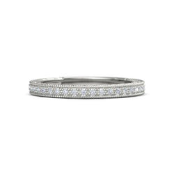 Natural Earth Mined Diamond Wedding Band 0.70 Carats Antique Style Women Jewelry