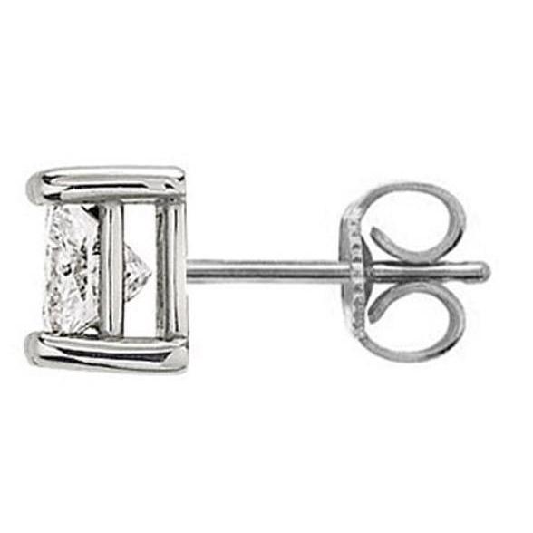 E Vvs1 Diamond Single 1.50 Ct. Stud Men Earring Gold Single Stud