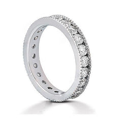 Engagement Band 2.10 Ct. Round Diamonds New Jewelry