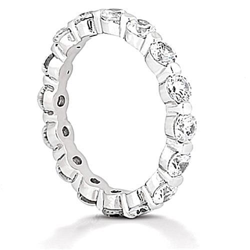 F Vs1 1.6 Ct Diamond Eternity Wedding Band Eternity Band