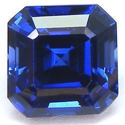 Gemstone Asscher Cut Aaa Natural Loose Tanzanite Approx. 4 Carats Gemstone Loose