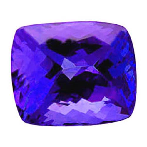 Gemstone Natural Aaa Approx. 7 Carats Cushion Cut Loose Tanzanite Gemstone Loose