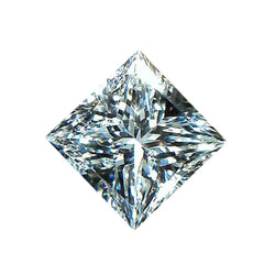 Gorgeous 3 Carat Square Princess Cut Loose E Vvs1 Diamond