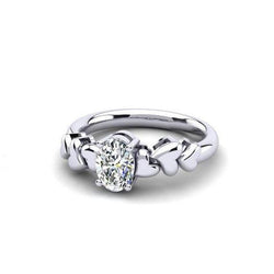 Gorgeous Oval Cut 1.75 Ct Solitaire Diamond Engagement Ring