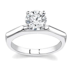 Gorgeous Round Cut 2.50 Ct Solitaire Natural Earth Mined Diamond Engagement Ring