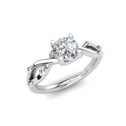 Gorgeous Solitaire Round Cut 1.75 Carat Diamond Ring