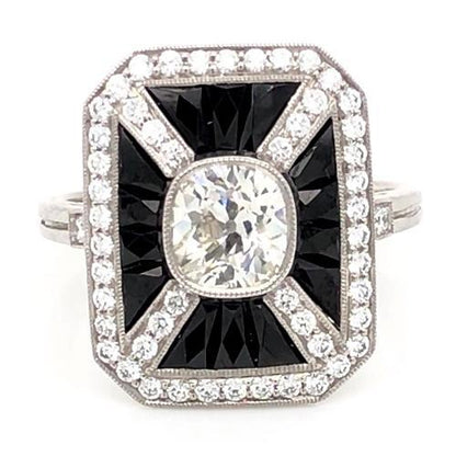 Halo Diamond Engagement Ring 5 Carats Octagon Shape Halo Ring