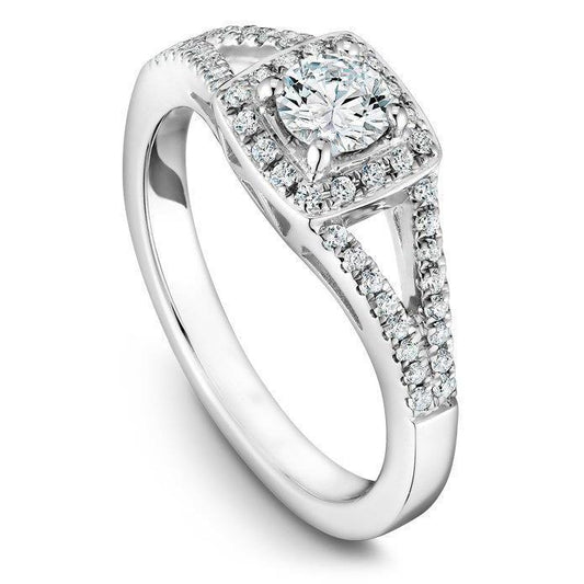 Halo Ring Gold 3.50 Ct Round Brilliant Cut Gorgeous Diamonds Halo Ring