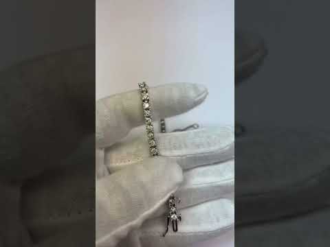 Products Diamond Tennis Bracelet Prong Set 5 Carats F Vs1 Women Jewelry