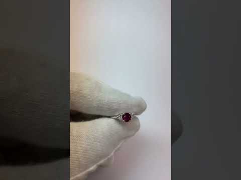   Fancy Lady’s  Burmese Ruby Jewelry New Gemstone Ring