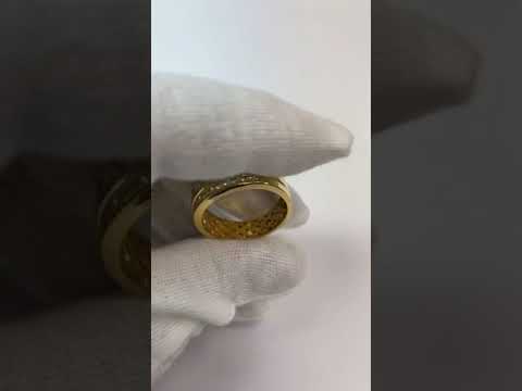 14K Yellow Gold 2 Ct Men's Diamond Ring Jewelry New