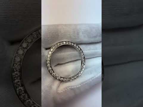 2 Carat Custom Diamond Bezel To Fit Rolex Datejust Or Date Watches