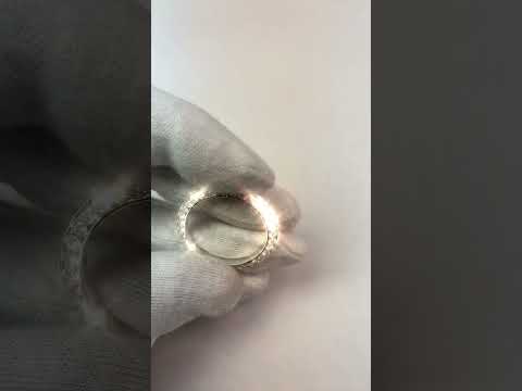 Ladies 31 Mm Round Diamond Bezel To Fit Rolex watch 31MM Model 278240 18K White Gold