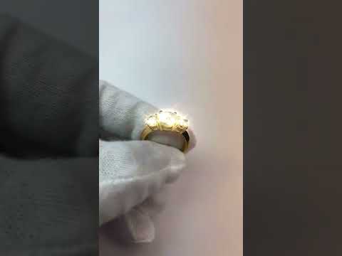 4 Ct. White Gold Diamond Three Stone Engagement Ring Success