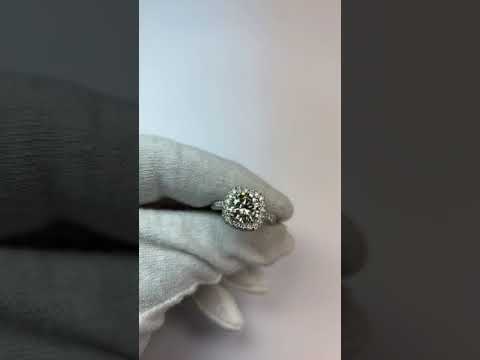 Carats Halo Diamond Ring Success
