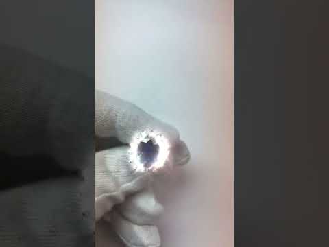 Lady’s Brilliant new Oval Diamond Engagement Ring Halo Ceylon Sapphire