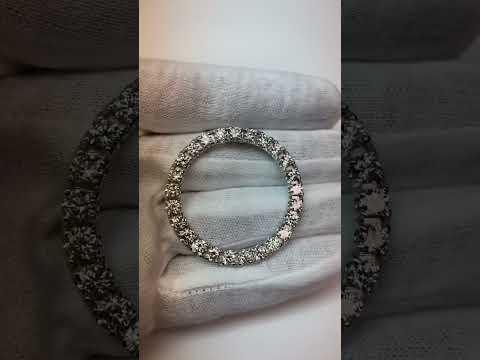 Products 8.75 Carats Ladies Circle Of Life Diamond Pendant