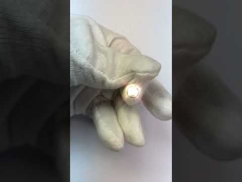 0.75 Carats Round Cut Diamond Pendant Bezel Set 14K White Gold