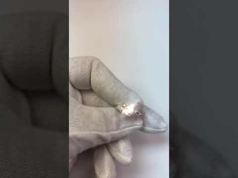  Ring White Gold 14KTapered Shank Style Round Diamond Ring White Gold Carat Engagement Ring