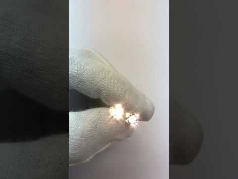 Heart Cut Diamond Prong Setting Stud Earrings