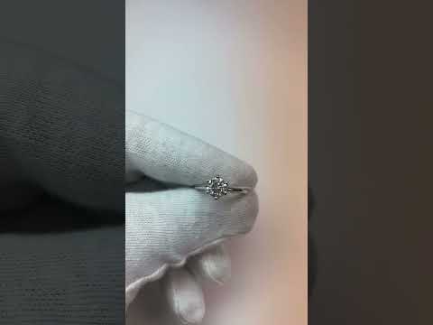 1 Carat Round Solitaire Diamond Ring White Gold Jewelry