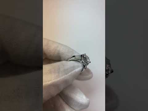  Diamonds Three Stone Style Engagement Ring New
