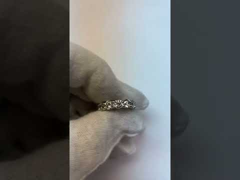 6.50 Carats Diamonds Eternity Wedding Ring Band Gold