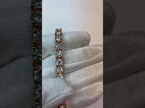 Products 10.50 Carats Diamond Tennis Bracelet Sparkling Diamonds 