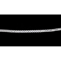 Genuine  Ladies Diamond Bracelet 5 Carats F Vs1 White Gold Jewelry