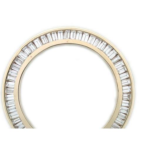 Ladiesbaguette Diamond Bezel To Fit Rolexdatejust All Watch Models Watch Bezel