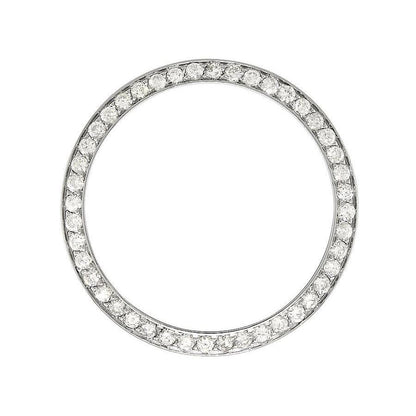 Mens Round Diamond Bezel To Fit Rolex Datejust & All Watch Models Watch Bezel