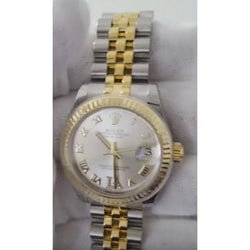 Midsize Datejust 31Mm Rolex Watch Ss & Gold Jubilee Bracelet