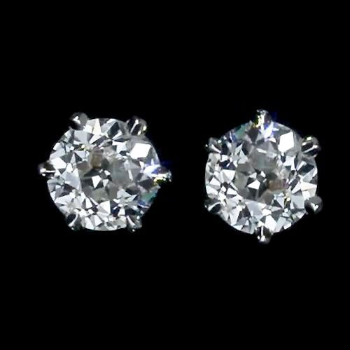 Old Miner studs earrings 1 carat Stud Earrings