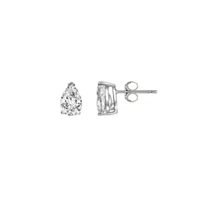 Pear Cut Sparkling Unique Lady’s Stud Earrings