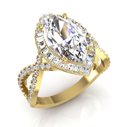 Marquise Diamond Ring