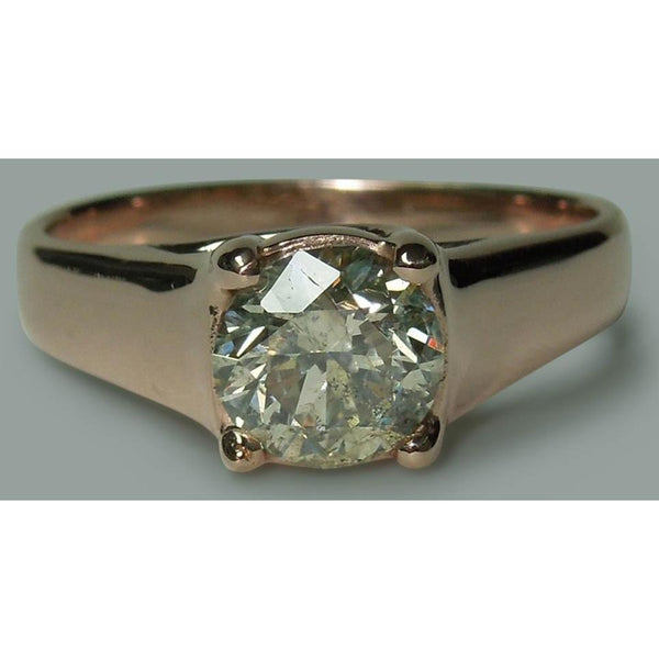 Round Brilliant Diamond Solitaire Ring