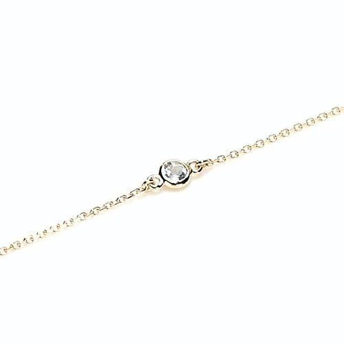 Round Diamond Bracelet 1 Carat F Vs1 Jewelry New Tennis Bracelet