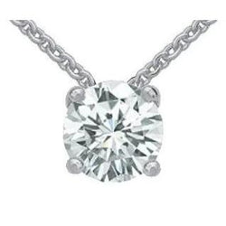 Round Diamond Jewelry Pendant Necklace 2.50 Ct Diamond