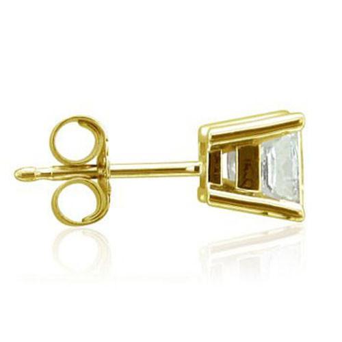Single Diamond Stud Earring Men Jewelry 0.50Ct. Earring Single Stud