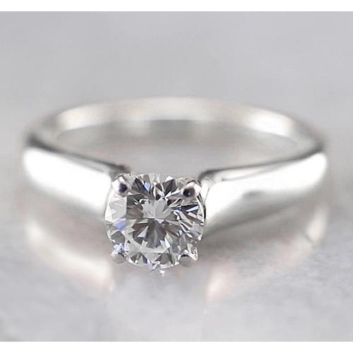 1 Carat Solitaire Diamond Engagement Ring