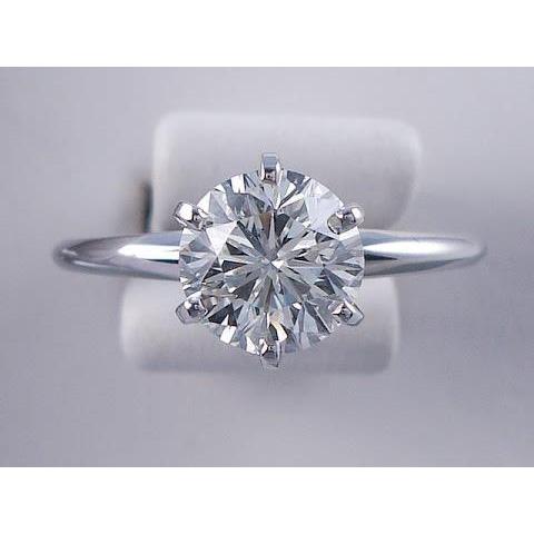 New Style  Lady’s Fancy Wedding Engagement White Gold Diamond Solitaire Ring 