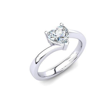 Solitaire Sparkling Diamond Wedding Ring