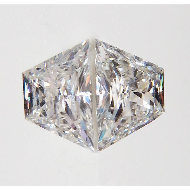 Sparkling 1 Carats G Si  Trapezoids Cut Loose Diamond Pair Diamond