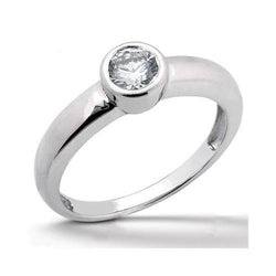 Sparkling Diamonds 1 Carat Anniversary Ring White Gold