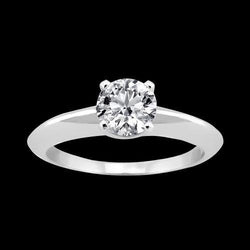 Sparkling Round Diamond Solitaire Ring 1.50 Carats