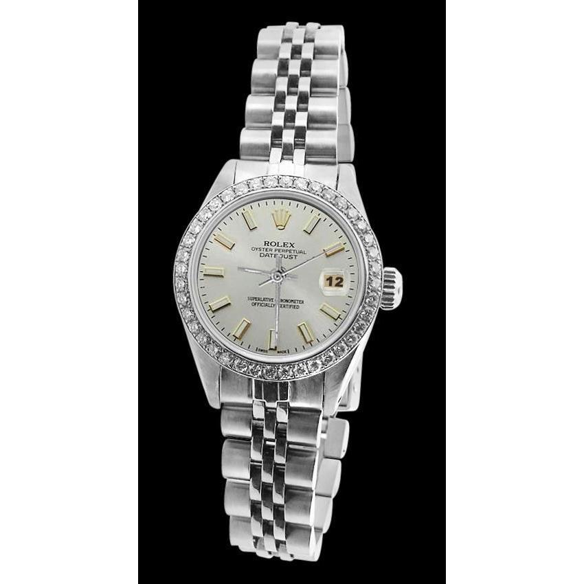 Ss Jubilee Bracelet Rolex Women Watch Stick Dial Diamond Bezel Rolex